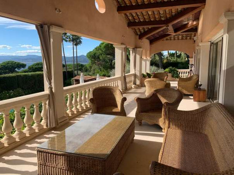 Parks of St Tropez with sea view - 170811VM-EN